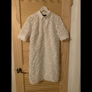 White summer dress from the miller blog